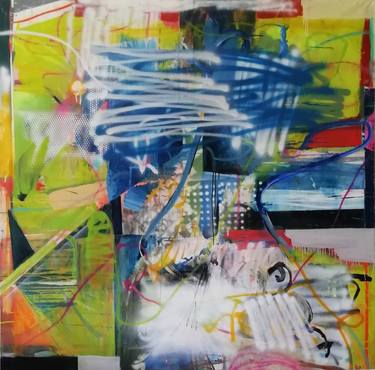 Original Abstract Paintings by Francisco Ortega