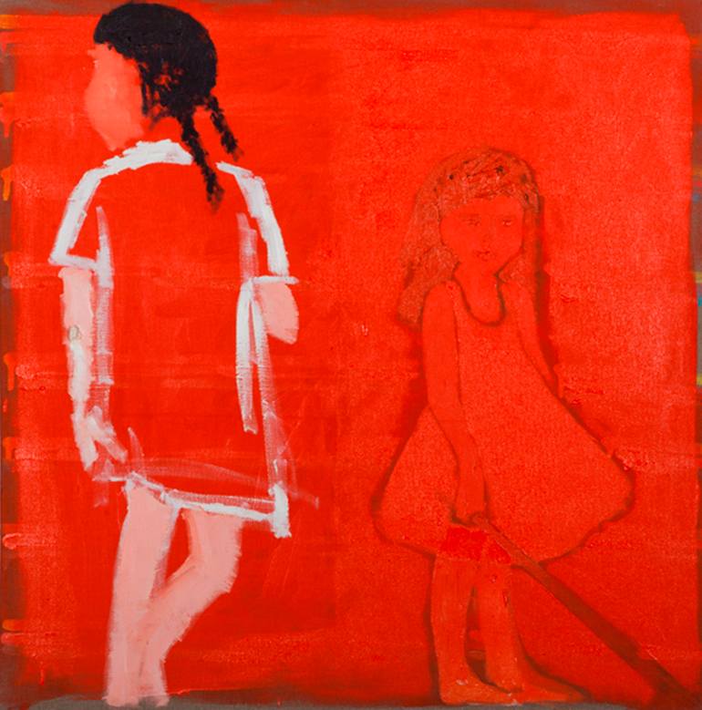Original Expressionism Other Painting by Sharon Rashbam Prop