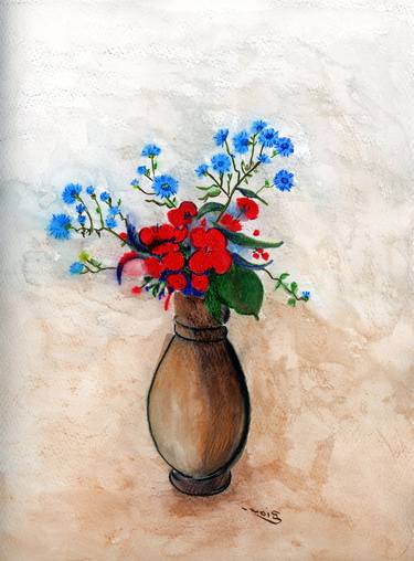 Vase with flowers thumb
