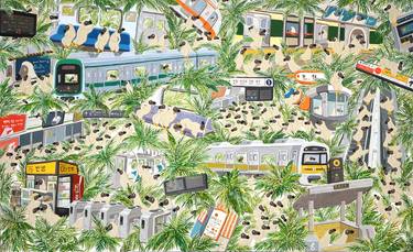 Print of Places Paintings by Sunwoo Kim