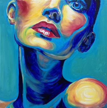 Print of Pop Art Portrait Paintings by Bridget Baldwin