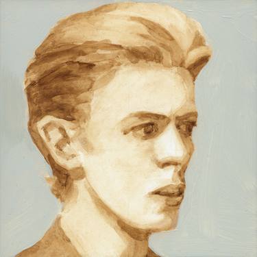 David Bowie Oil Sketch [framed] thumb