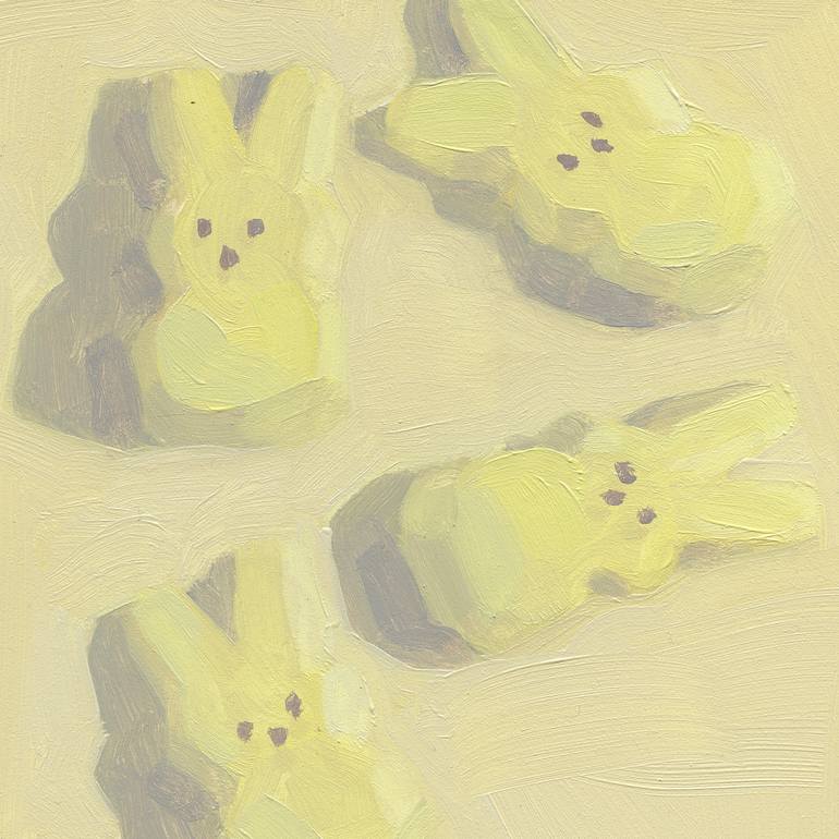 Original Minimalism Still Life Painting by Elizabeth Morello