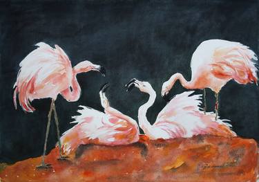 Original Animal Paintings by Svetlana Samovarova