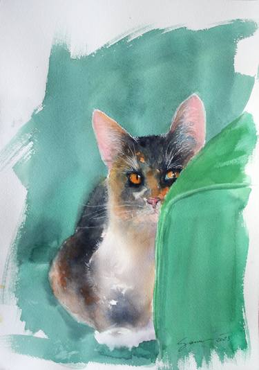 Original Animal Paintings by Svetlana Samovarova