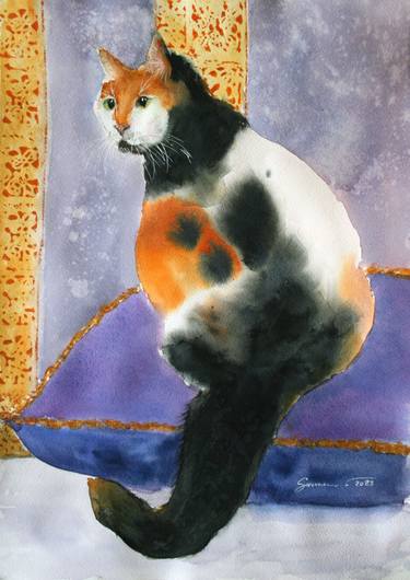 Original Animal Paintings by Svetlana Samovarova