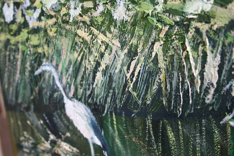 Original Conceptual Floral Painting by Svetlana Samovarova