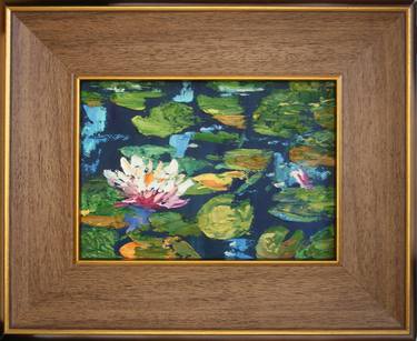 WATER LILIES, framed thumb