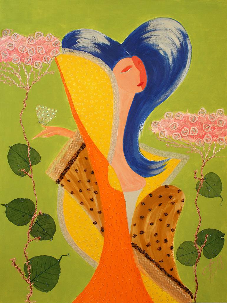 Print of Art Deco Fantasy Paintings by Svetlana Samovarova