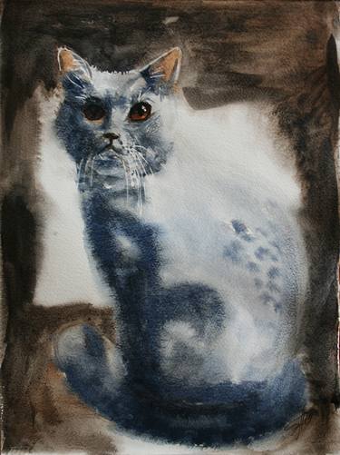 Original Animal Paintings by Svetlana Samovarova