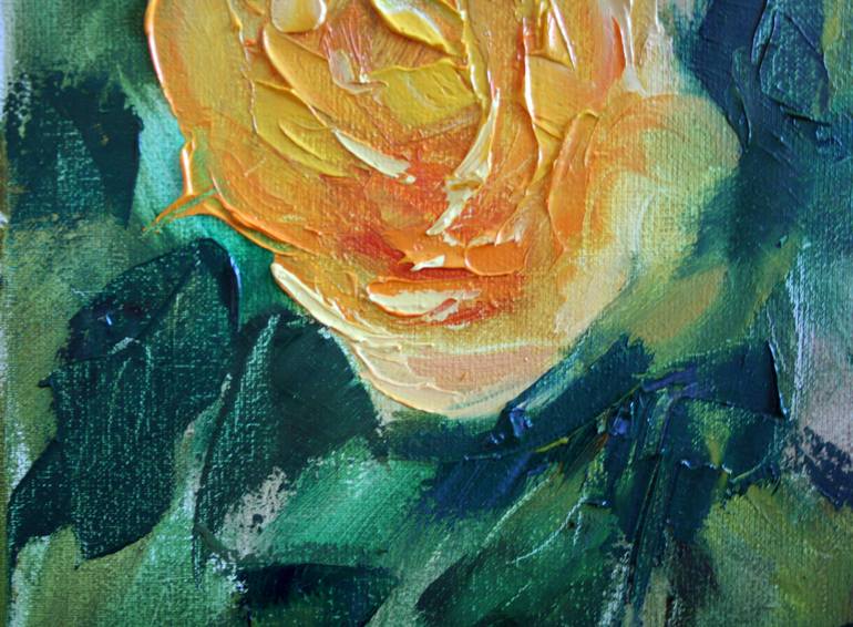 Original Fine Art Floral Painting by Svetlana Samovarova