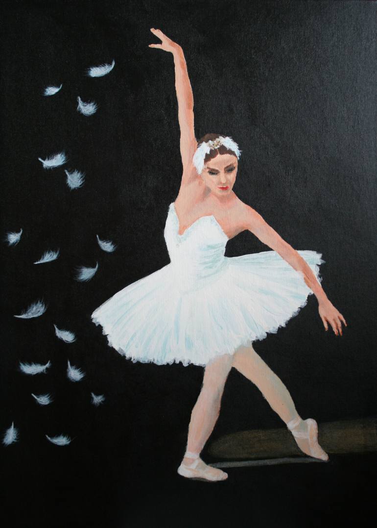 Mastery upassende mangfoldighed WHITE SWAN. BALLET Painting by Svetlana Samovarova | Saatchi Art