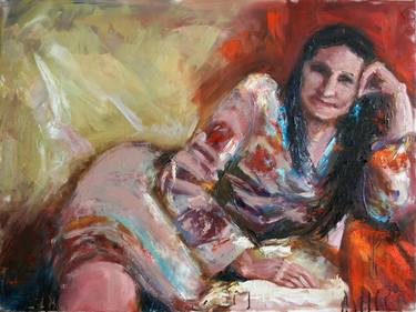 Original Conceptual Women Paintings by Svetlana Samovarova