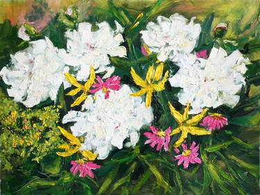 Print of Floral Paintings by Svetlana Samovarova