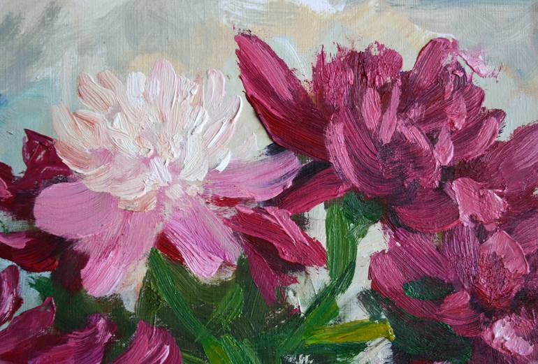 Original Floral Painting by Svetlana Samovarova