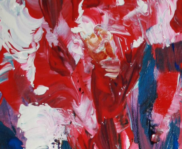 Original Abstract Expressionism Abstract Painting by Svetlana Samovarova