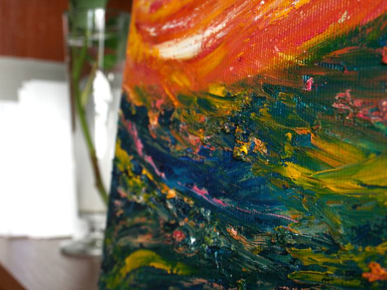 Original Abstract Expressionism Abstract Painting by Svetlana Samovarova