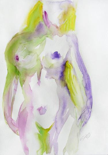 Original Nude Paintings by Svetlana Samovarova