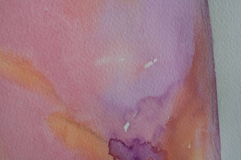 Original Abstract Expressionism Nude Painting by Svetlana Samovarova