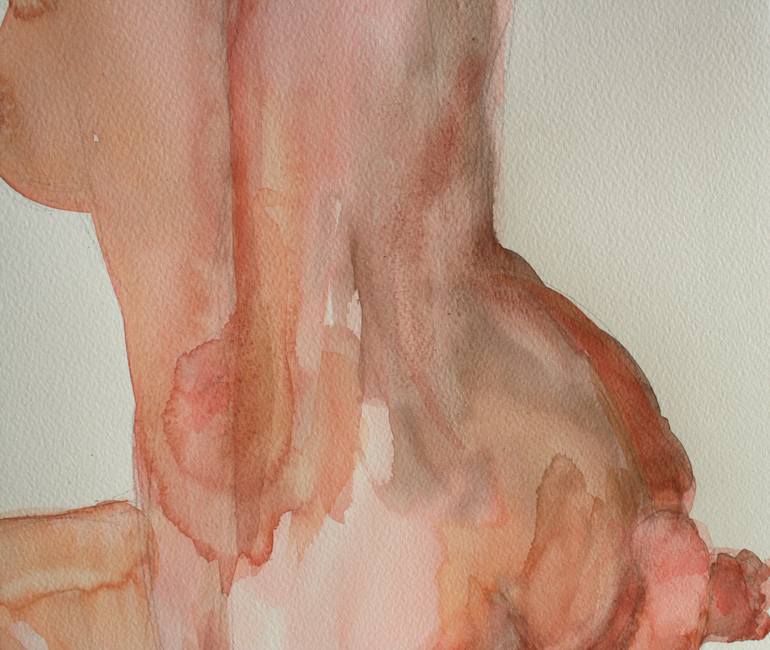 Original Conceptual Nude Painting by Svetlana Samovarova