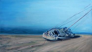 Original Conceptual Boat Paintings by Svetlana Samovarova