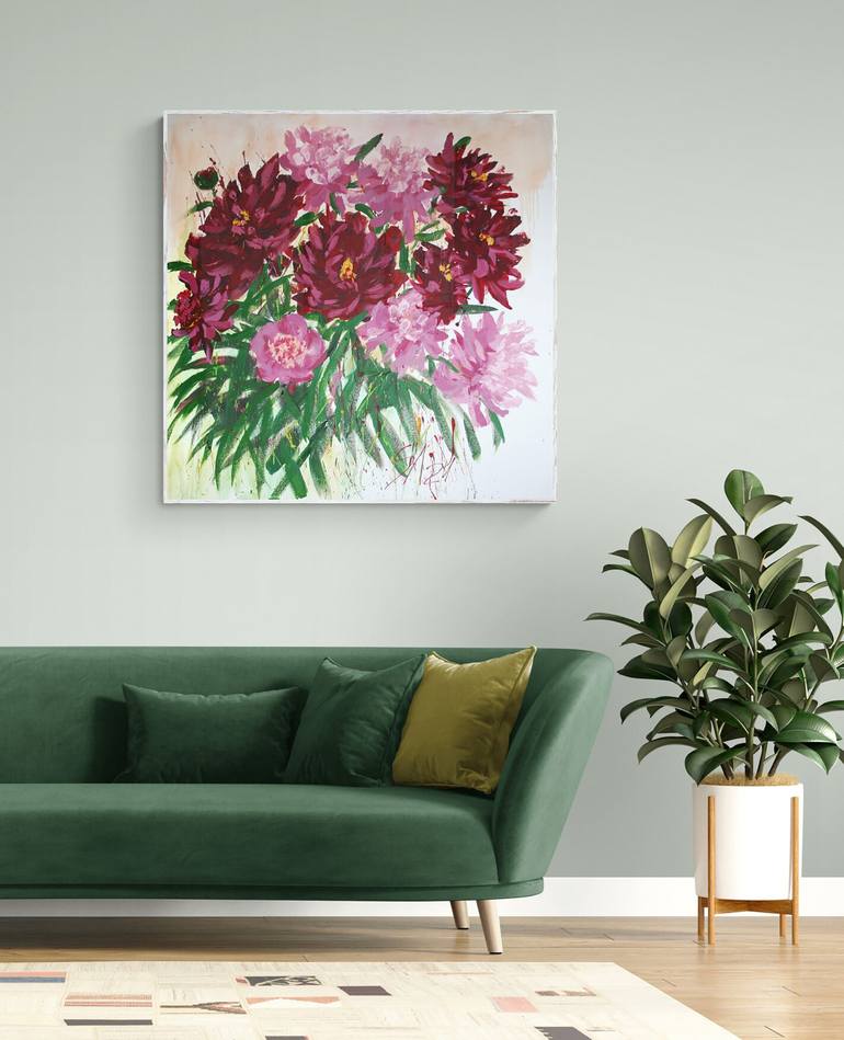 Original Floral Painting by Svetlana Samovarova