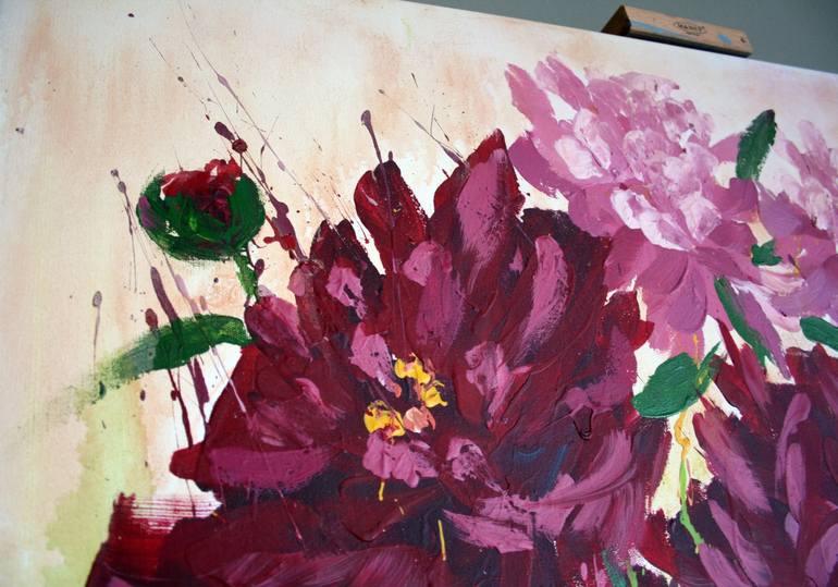 Original Floral Painting by Svetlana Samovarova