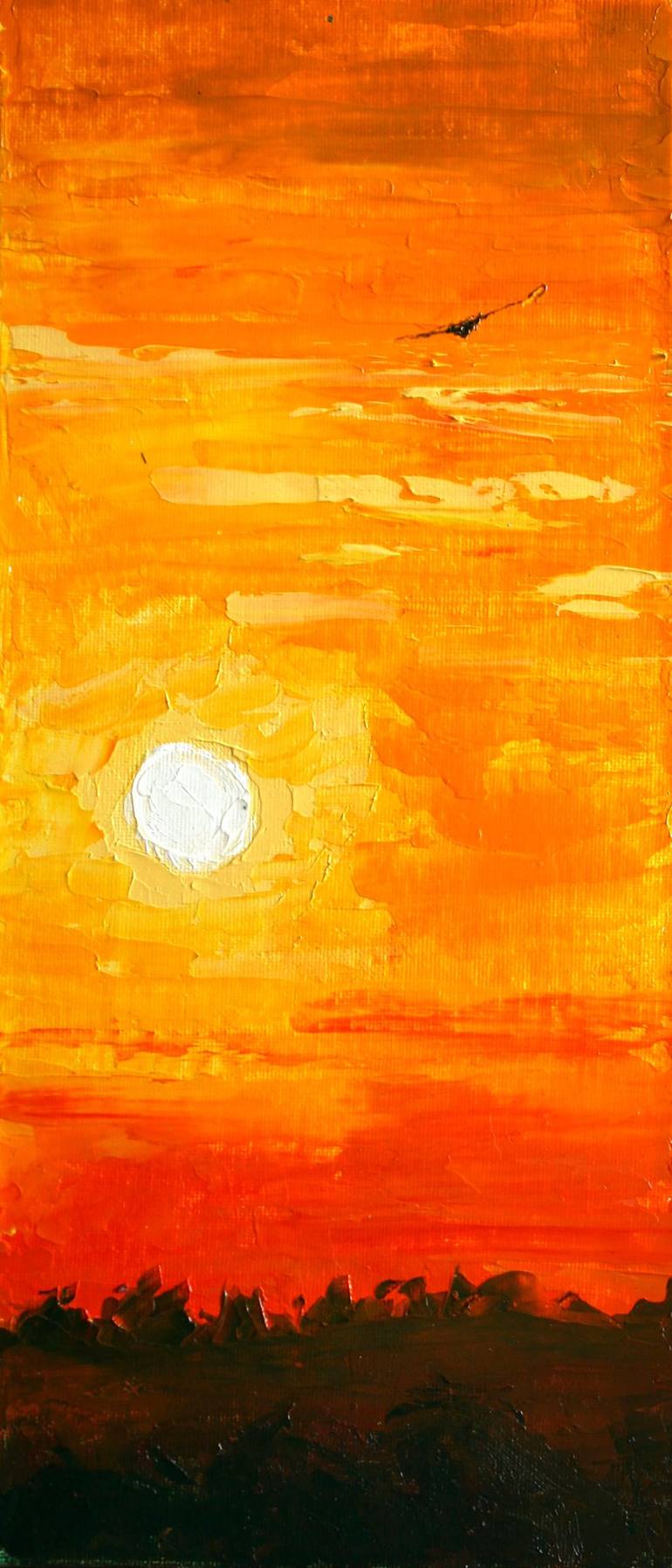 Print of Conceptual Landscape Paintings by Svetlana Samovarova