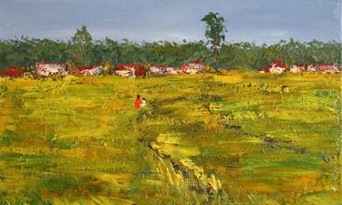 Original Conceptual Landscape Paintings by Svetlana Samovarova