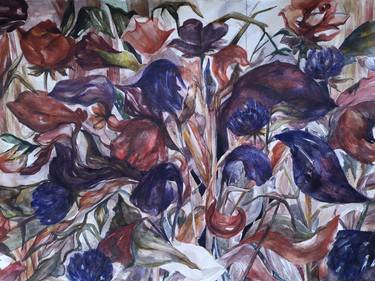 Original Botanic Paintings by Nikolina Zanetti