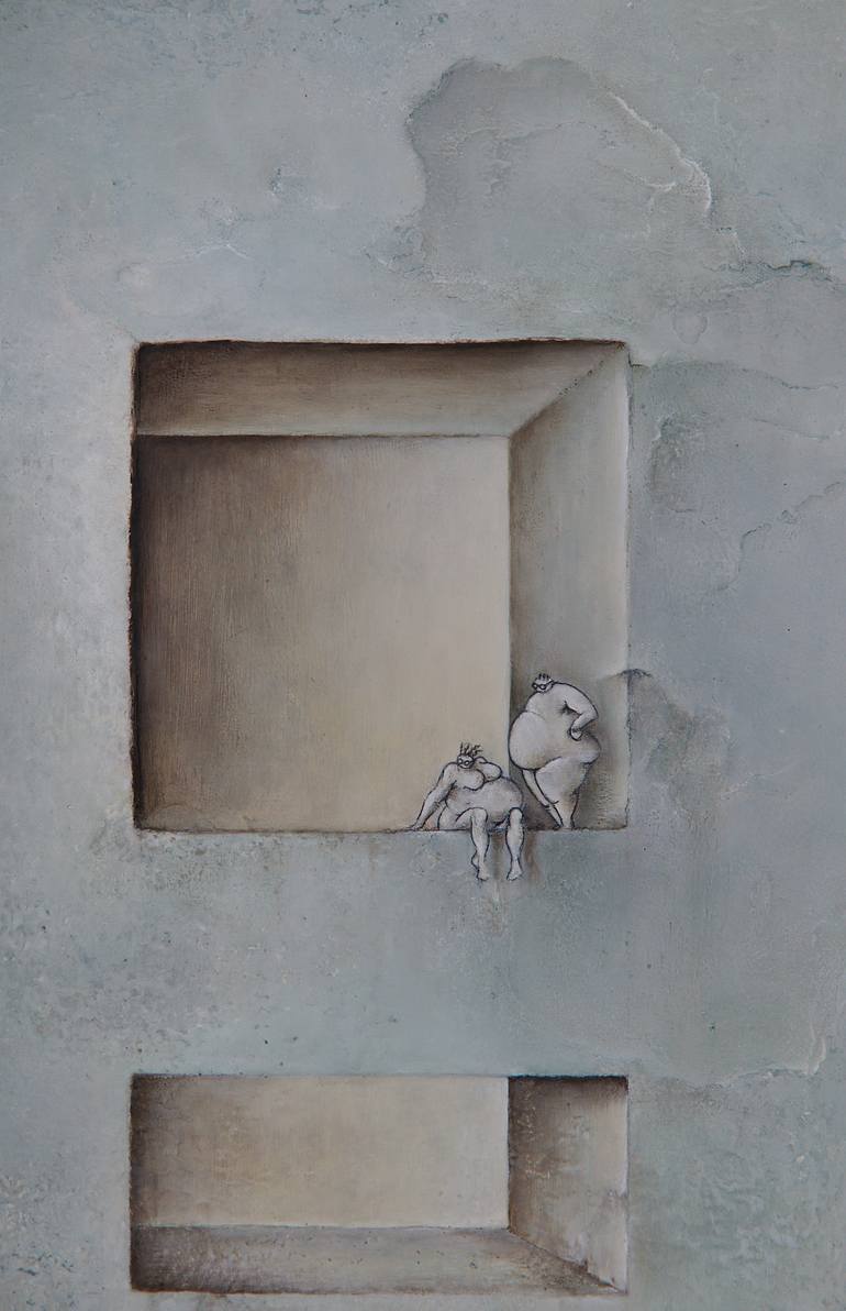Original Wall Painting by Marleen Pauwels