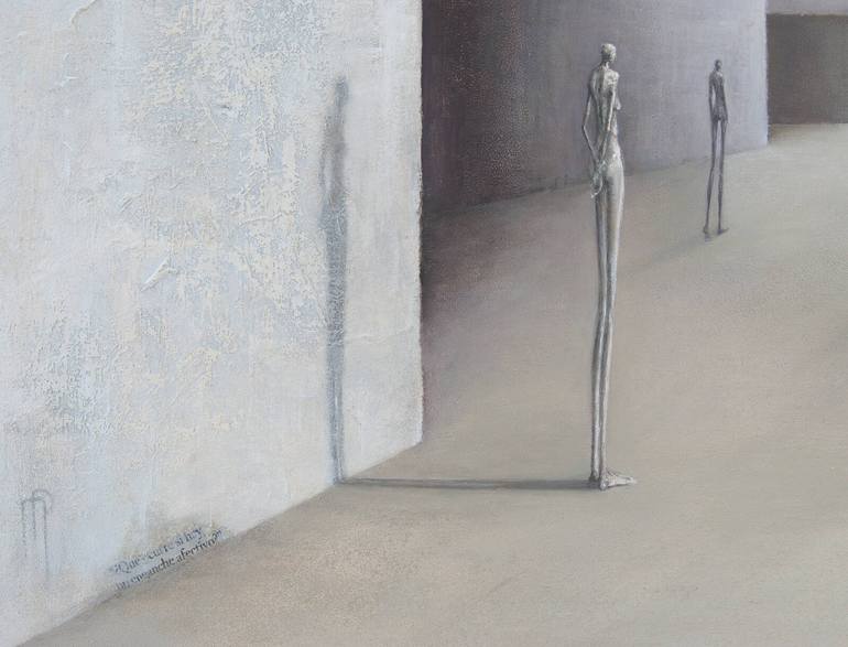 Original Figurative Architecture Painting by Marleen Pauwels