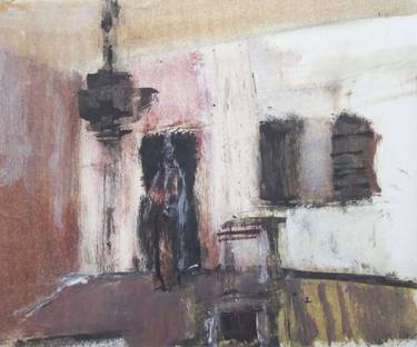 Print of Abstract Expressionism Interiors Paintings by Jos van Meel