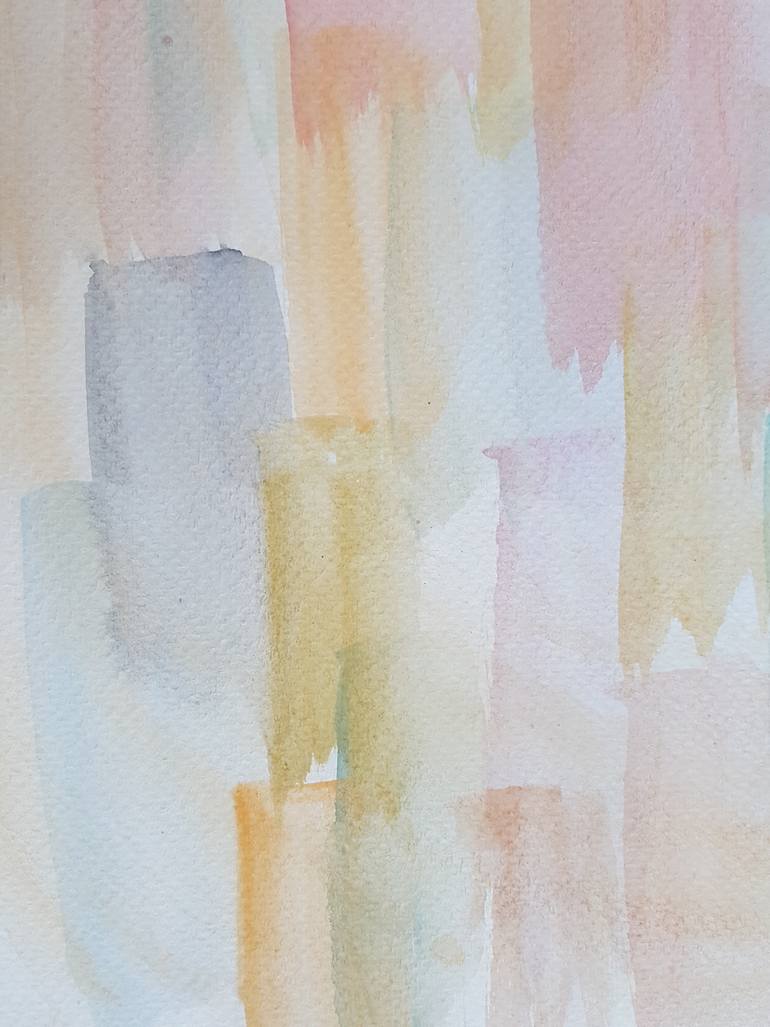 Original Abstract Expressionism Abstract Painting by Lola Kabuki