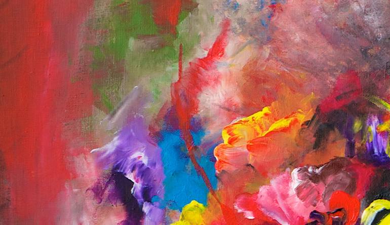 Original Modernism Women Painting by Nomeda Ciurlionyte