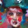 This painting is influenced by personal experiences ,observations and feelings. This painting tries to express a happy atmosphere, but when you look deeper into their faces you get totally different emotions. Its a kind of circus military parade, bringing hopes, happiness, sadness and fears. "General" has a beautiful bright color scheme and texture.