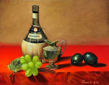 Original Fine Art Still Life Paintings by Mason Mansung Kang