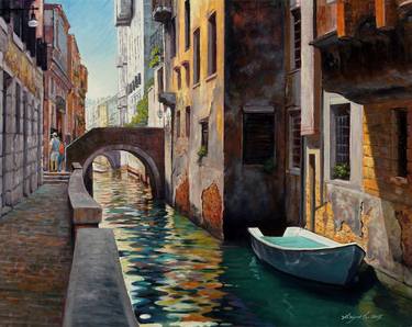 A Pathway in Venice thumb