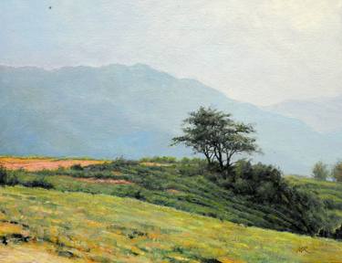 Original Impressionism Landscape Paintings by Mason Mansung Kang