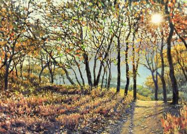 Original Impressionism Landscape Paintings by Mason Mansung Kang