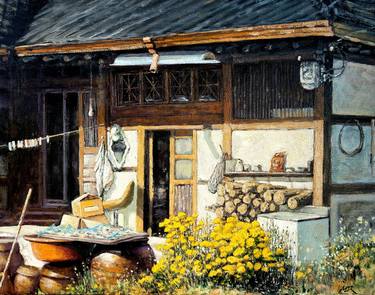 Original Landscape Paintings by Mason Mansung Kang