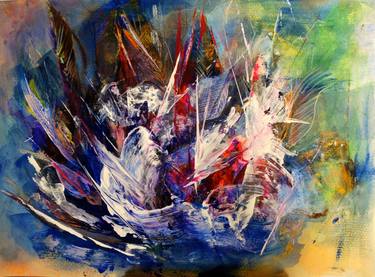 Print of Abstract Nature Paintings by Virginia Hadfield