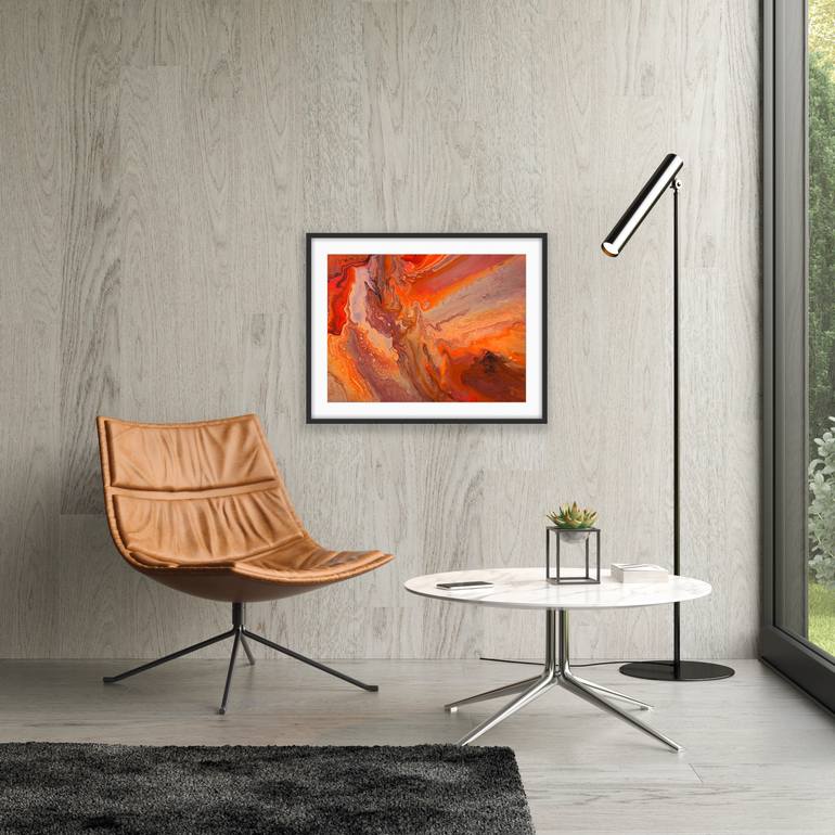 Original Abstract Expressionism Abstract Painting by David Haley