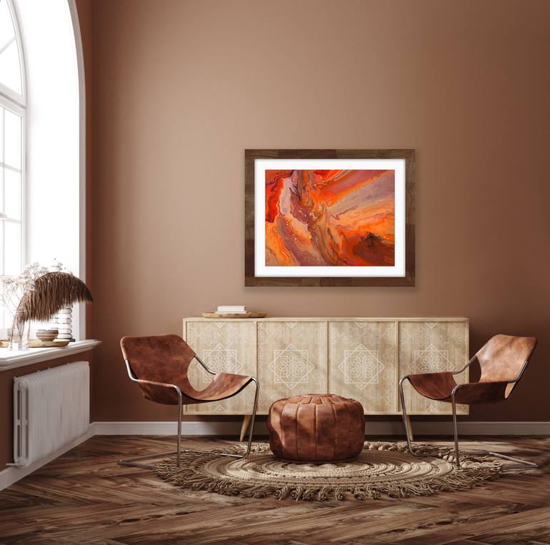 Original Abstract Expressionism Abstract Painting by David Haley