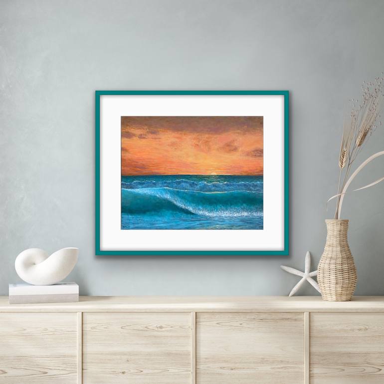 Original Seascape Painting by David Haley