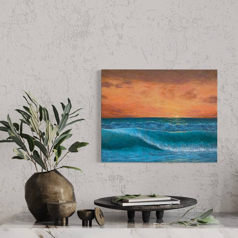 Original Contemporary Seascape Painting by David Haley