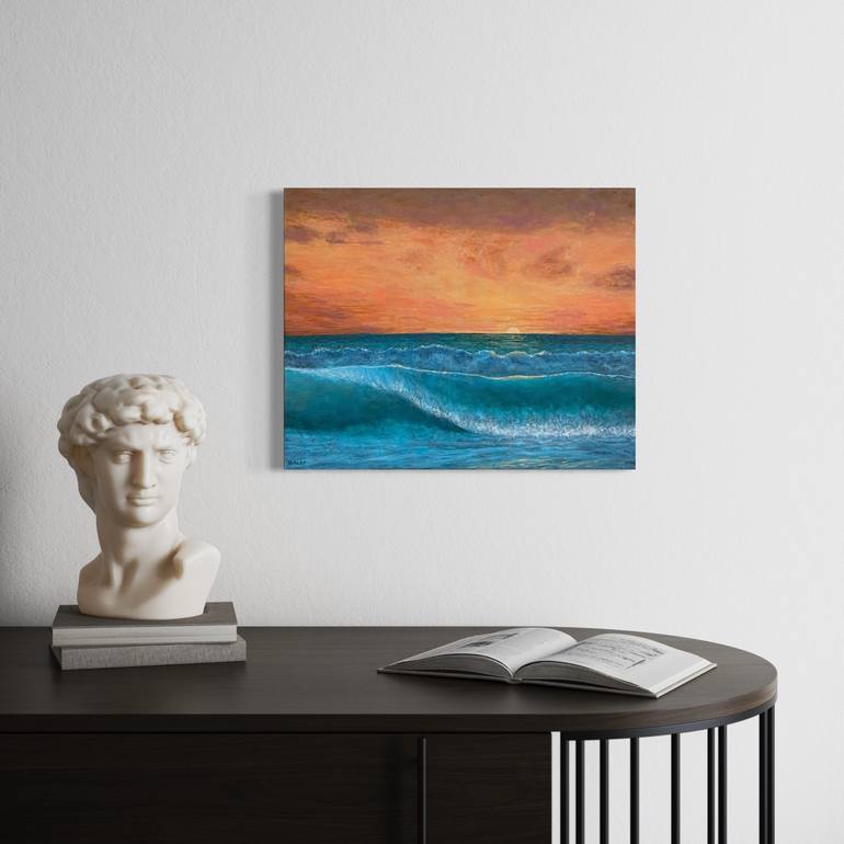 Original Seascape Painting by David Haley