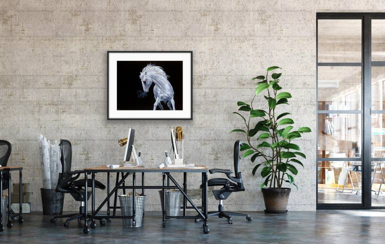 Original Fine Art Animal Painting by David Haley