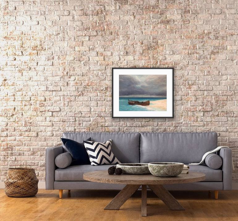 Original Fine Art Seascape Painting by David Haley