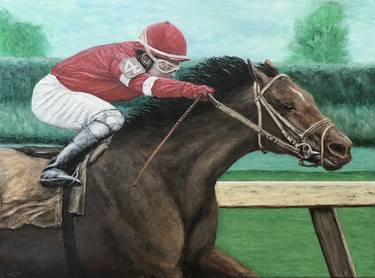 Original Fine Art Horse Paintings by David Haley